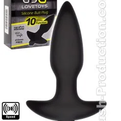 10 Function Silicone Butt Plug