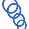 4 Cockrings Caoutchouc Set - Bleu -Poppers Soldes Boutique 4 cockrings caoutchouc set bleu 0 1 8595