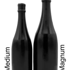 All Black Dildo 90 - Bouteille De Champagne Medium -Poppers Soldes Boutique all black dildo 90 bouteille de champagne medium 2 1 8062