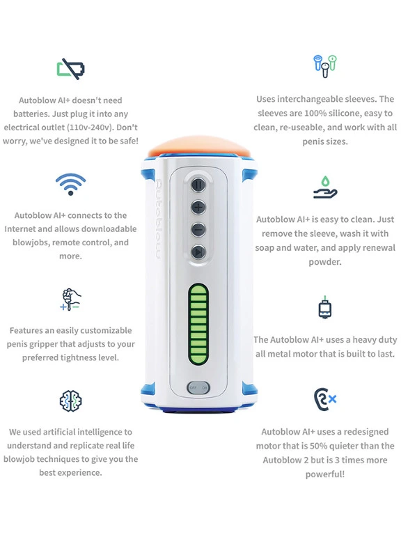Autoblow - A.I.+ Machine Blowjob Masturbator 8 Autoblow - A.I.+ Machine Blowjob Masturbator – Image 6