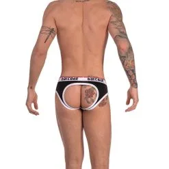 Barcode Berlin - Jockslip Backless Maxime - Noir/blanc -Poppers Soldes Boutique barcode berlin jockslip backless maxime noir blanc 2 1 8712