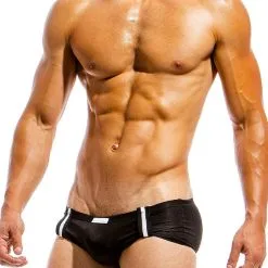 Boxer De Bain Tricky Brazil Cut - Noir -Poppers Soldes Boutique boxer de bain tricky brazil cut noir 2 1 8040