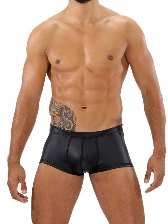 Boxer Deri - Noir 4 Boxer Deri - Noir – Image 2