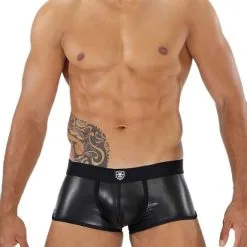 Boxer Fetish - Noir 7 Boxer Fetish - Noir -Poppers Soldes Boutique boxer fetish noir 1 1 9075