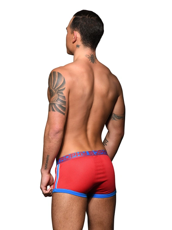 Boxer Trophy Boy Mesh - Rouge 6 Boxer Trophy Boy Mesh - Rouge – Image 4