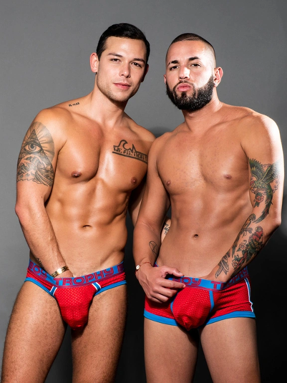Boxer Trophy Boy Mesh - Rouge 9 Boxer Trophy Boy Mesh - Rouge – Image 7