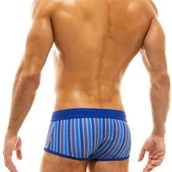 Boxer Trunk Trapped Camo - Bleu -Poppers Soldes Boutique boxer trunk trapped camo bleu 3 1 9323