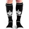 Chaussettes Brutus Fuck Party Pockets - Noir/blanc