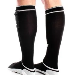 Chaussettes Brutus Fuck Party Pockets - Noir/blanc -Poppers Soldes Boutique chaussettes brutus fuck party pockets noir blanc 3 1 9135