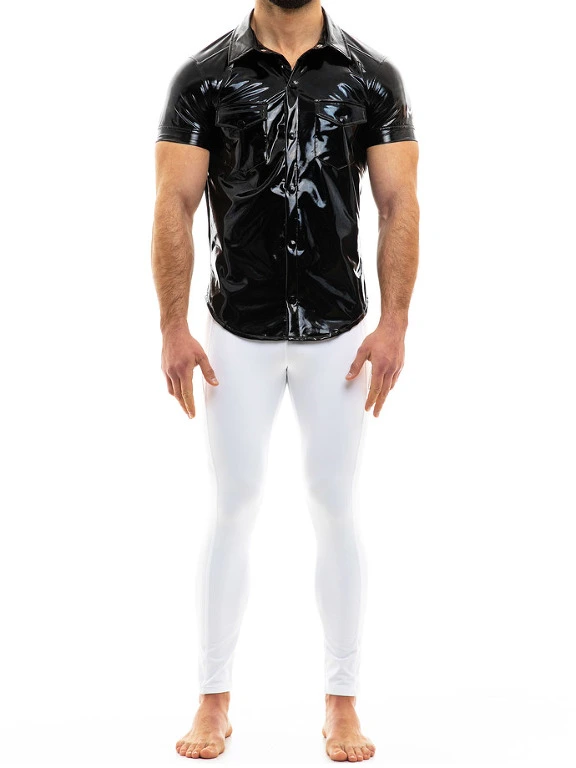 Chemise Viral Vinyl - Noir 4 Chemise Viral Vinyl - Noir – Image 2