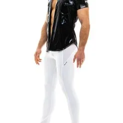 Chemise Viral Vinyl - Noir 8 Chemise Viral Vinyl - Noir -Poppers Soldes Boutique chemise viral vinyl noir 2 1 8748