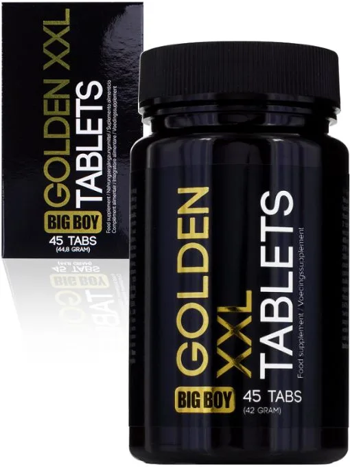Complement Alimentaire Big Boy Golden XXL 45 Comprimes -Poppers Soldes Boutique complement alimentaire big boy golden xxl 45 comprimes 0 2 2673