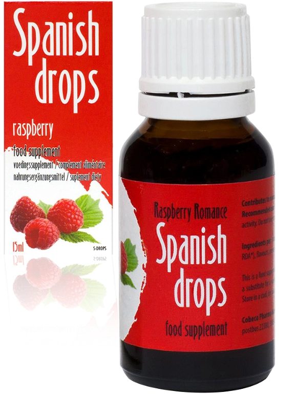 Complement Alimentaire Spanish Fly Raspberry Romance 15 Ml 3 Complement Alimentaire Spanish Fly Raspberry Romance 15 Ml