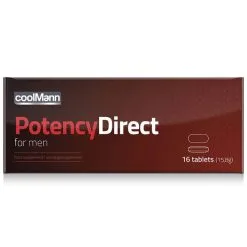 CoolMann Potency Direct 16 Comprimes