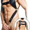 DNGEON Croptop Cockring Harness - Noir -Poppers Soldes Boutique dngeon croptop cockring harness noir 0 2 9298