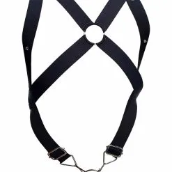 DNGEON Crossback Harness - Noir -Poppers Soldes Boutique dngeon crossback harness noir 3 1 9340