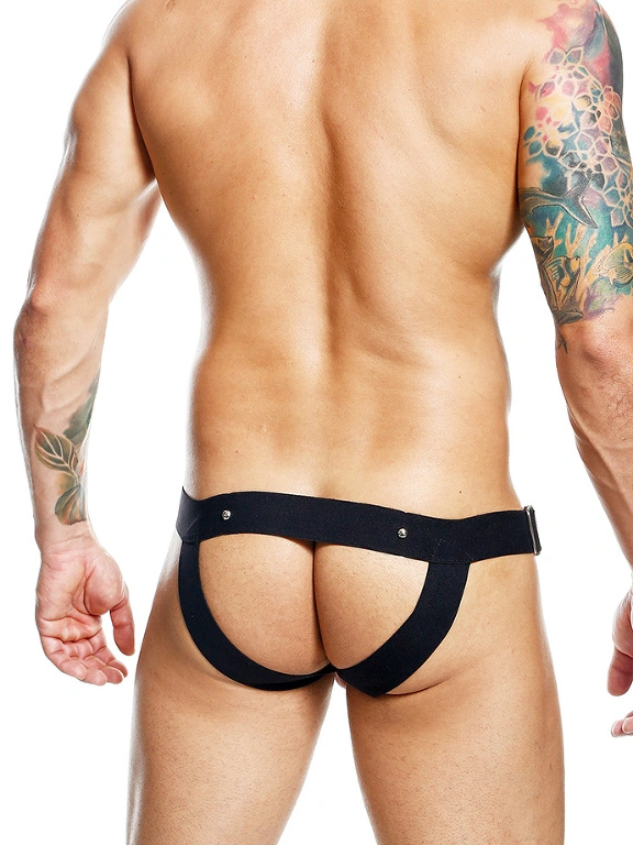 DNGEON Jockstrap Cockring - Noir 7 DNGEON Jockstrap Cockring - Noir – Image 5