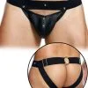 DNGEON Peakaboo Jockstrap - Noir -Poppers Soldes Boutique dngeon peakaboo jockstrap noir 0 2 9627