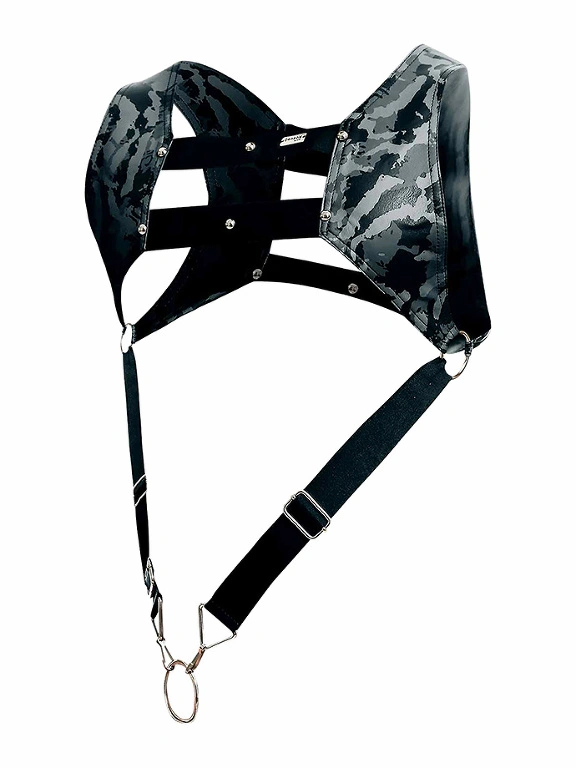 DNGEON Top Cockring Harness - Gris 6 DNGEON Top Cockring Harness - Gris – Image 4