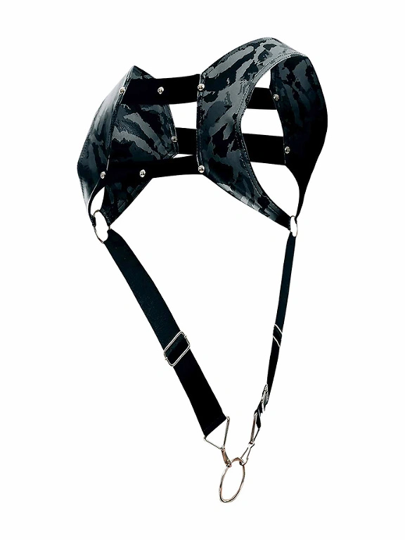 DNGEON Top Cockring Harness - Gris 7 DNGEON Top Cockring Harness - Gris – Image 5
