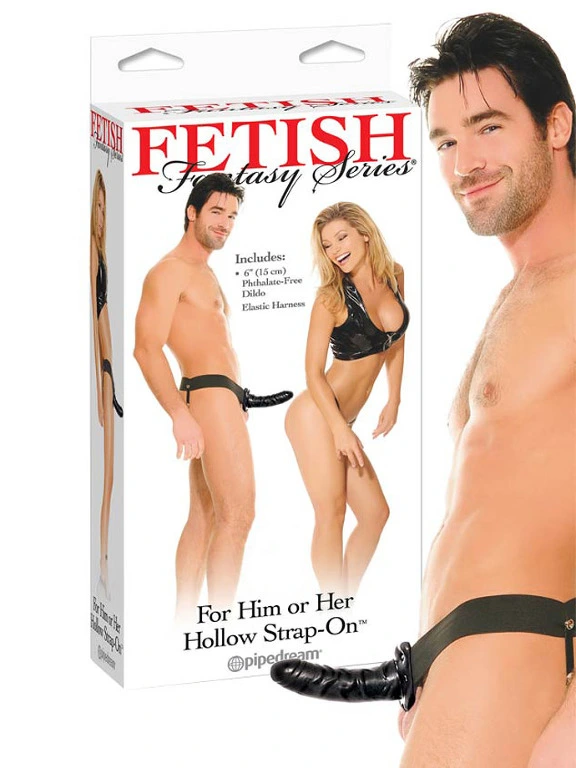 Fetish Fantasy - Hollow Strap On - Black 3 Fetish Fantasy - Hollow Strap On - Black