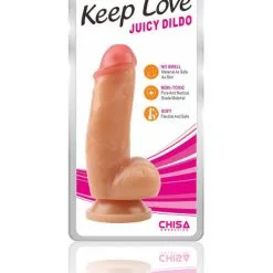 Gode Couleur Chair Juicy Dildo - Keep Love -Poppers Soldes Boutique gode couleur chair juicy dildo keep love 2 1 7521