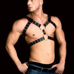 Harnais Andres Noir Ouch! -Poppers Soldes Boutique harnais andres noir ouch 1 1 7709