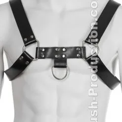 Harnais BDSM En Cuir Veritable Noir -Poppers Soldes Boutique harnais bdsm en cuir veritable noir 1 1 7673