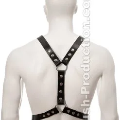 Harnais En Cuir Noir Avec Boutons En M?tal 7 Harnais En Cuir Noir Avec Boutons En M?tal -Poppers Soldes Boutique harnais en cuir noir avec boutons en mtal 2 1 6294