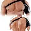 Harnais Open Shoulder - Noir -Poppers Soldes Boutique harnais open shoulder noir 0 1 9077