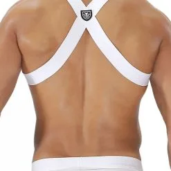 Harnais Party Boy Elastic - Blanc -Poppers Soldes Boutique harnais party boy elastic blanc 2 1 9487