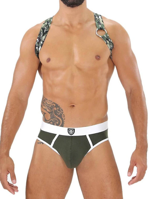 Harnais Party Boy Elastic - Camo 4 Harnais Party Boy Elastic - Camo – Image 2