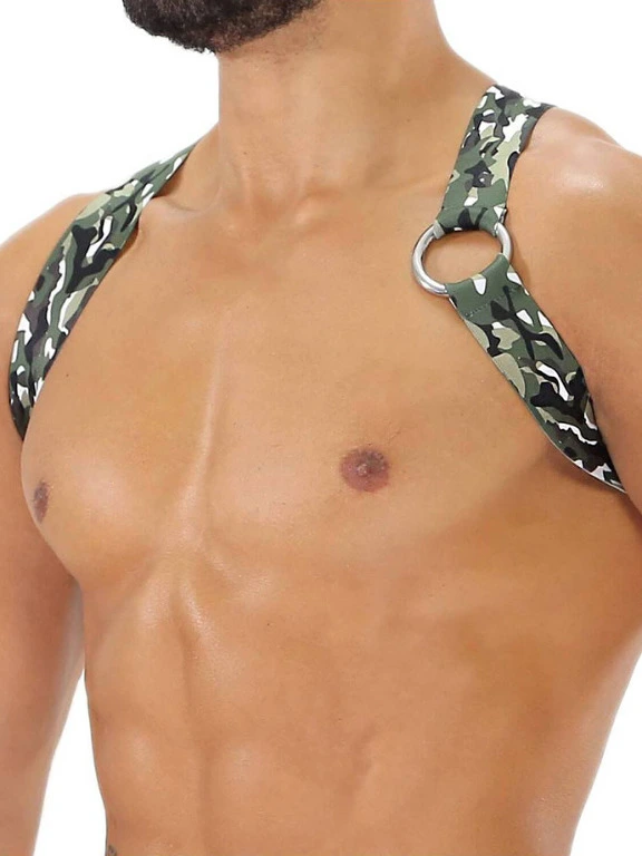 Harnais Party Boy Elastic - Camo 6 Harnais Party Boy Elastic - Camo – Image 4