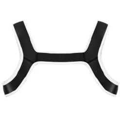 Harnais Puppy Dog En Neoprene - Blanc -Poppers Soldes Boutique harnais puppy dog en neoprene blanc 4 1 8383