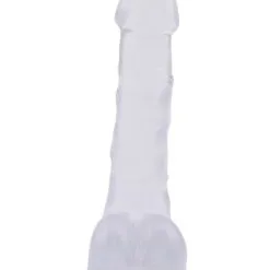 Hi-Rubber 7.7 Inch Dildo Transparent -Poppers Soldes Boutique hi rubber 77 inch dildo transparent 2 1 8900