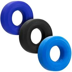 H?nkyjunk - C-Ring Multipack - Noir + Cobalt + Bleu 8 H?nkyjunk - C-Ring Multipack - Noir + Cobalt + Bleu -Poppers Soldes Boutique hnkyjunk c ring multipack noir cobalt bleu 2 1 8496