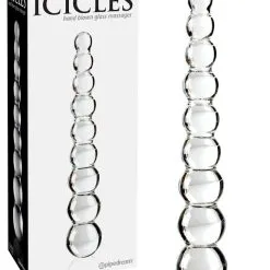 Icicles No. 02 - Dildo De Massage En Verre Souffl?
