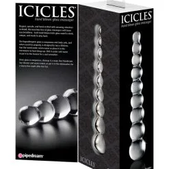 Icicles No. 02 - Dildo De Massage En Verre Souffl? 12 Icicles No. 02 - Dildo De Massage En Verre Souffl? -Poppers Soldes Boutique icicles no 02 dildo de massage en verre souffl 4 1 7463
