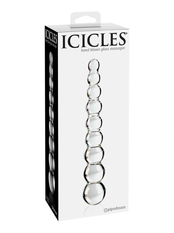Icicles No. 02 - Dildo De Massage En Verre Souffl? 8 Icicles No. 02 - Dildo De Massage En Verre Souffl? – Image 6