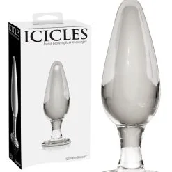 Icicles No. 26 - Plug De Massage Anal En Verre Souffl?