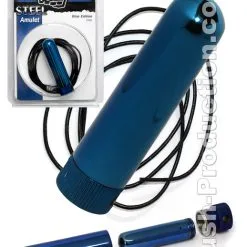 Inhalateur De Poppers Bleu - Push Steel Amulet