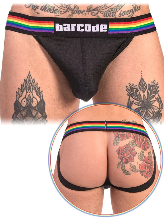 Jockstrap Pride - Noir 3 Jockstrap Pride - Noir