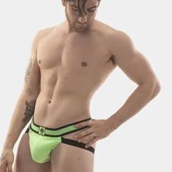 Jockstrap Yeni - Vert N?on 9 Jockstrap Yeni - Vert N?on -Poppers Soldes Boutique jockstrap yeni vert non 2 1 9660