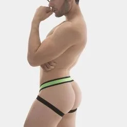 Jockstrap Yeni - Vert N?on 10 Jockstrap Yeni - Vert N?on -Poppers Soldes Boutique jockstrap yeni vert non 3 1 9660