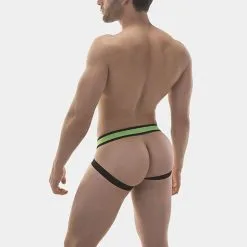 Jockstrap Yeni - Vert N?on 11 Jockstrap Yeni - Vert N?on -Poppers Soldes Boutique jockstrap yeni vert non 4 1 9660