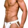 Jockstrap Zipper - Blanc -Poppers Soldes Boutique jockstrap zipper blanc 0 1 3668
