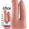 King Cock - Double Penetrator Flesh -Poppers Soldes Boutique king cock double penetrator flesh 0 1 6667