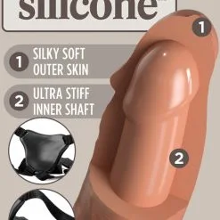 King Cock Elite - Comfy Silicone Body Dock Kit -Poppers Soldes Boutique king cock elite comfy silicone body dock kit 4 1 9413