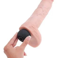 King Cock Squirting - Gode ?jaculateur 9 Inch Nature -Poppers Soldes Boutique king cock squirting gode jaculateur 9 inch nature 2 3 6991