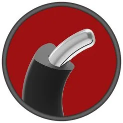 KINK Silicone-Covered Metal Cock Ring -Poppers Soldes Boutique kink silicone covered metal cock ring 2 1 8586